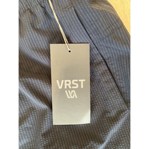 VRST Shorts Mens 2XL Navy Blue Everyday 5.5 UV Protection Relaxed Fit Stretch - Picture 5 of 9